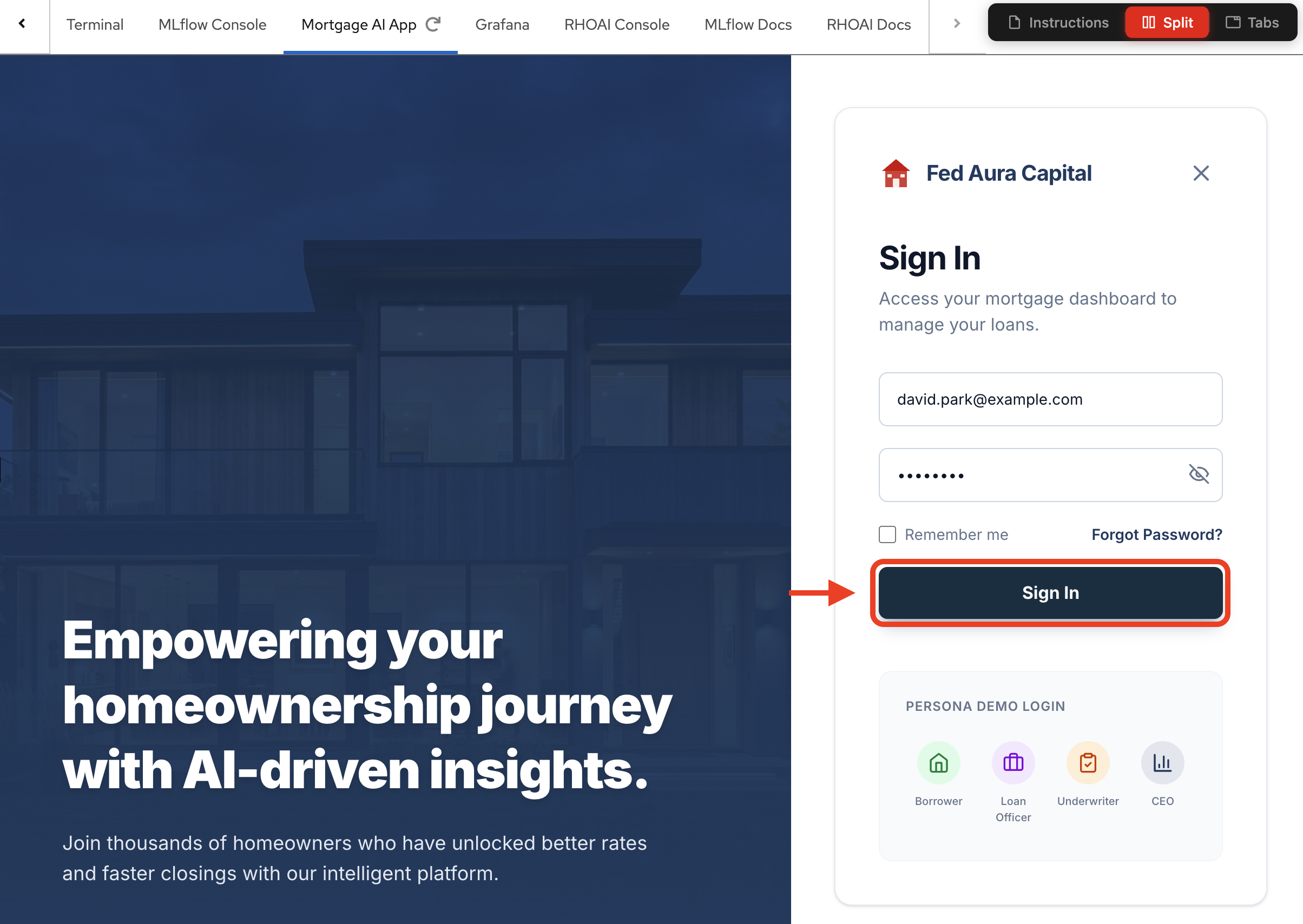 ceo sign in