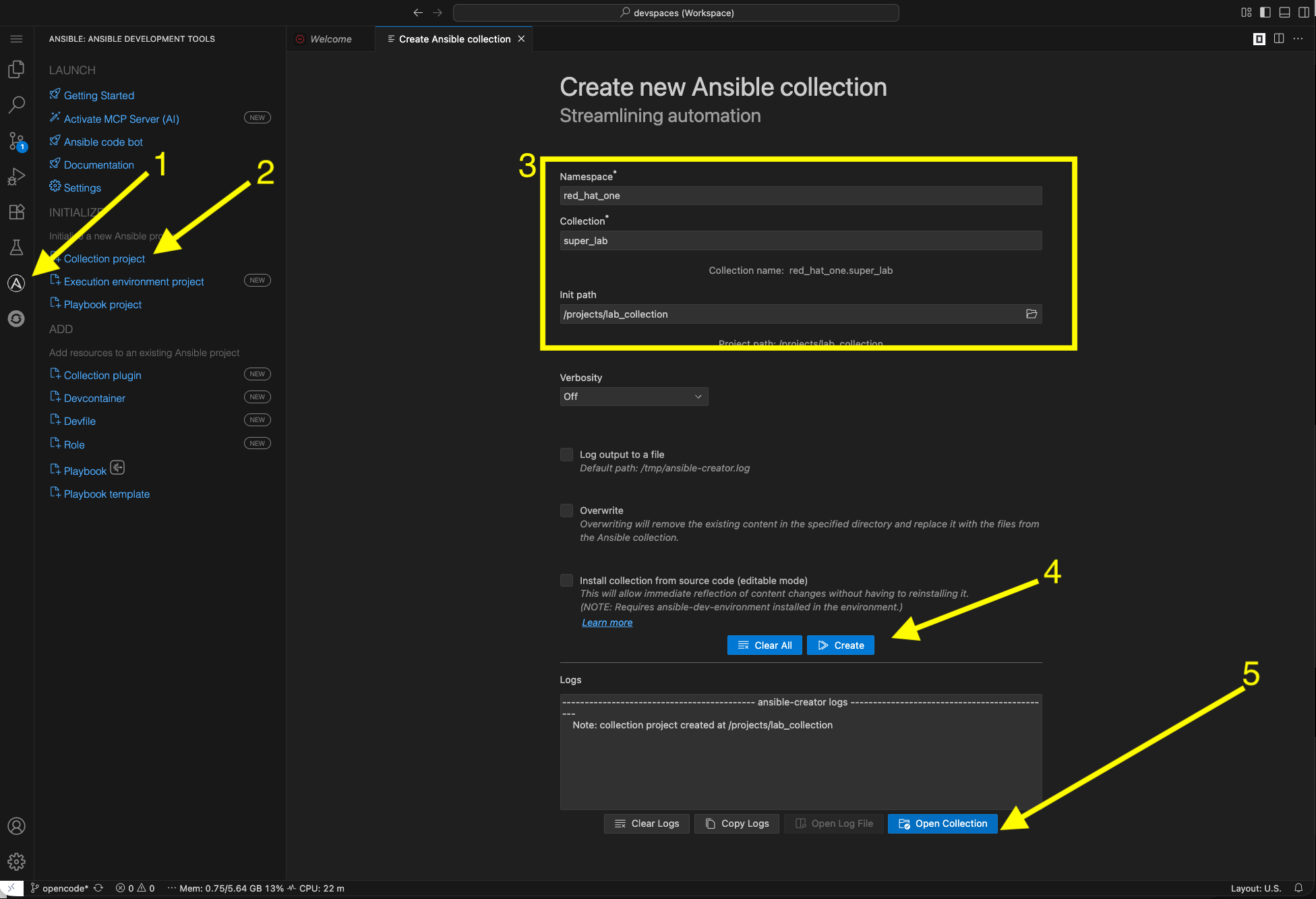 Ansible Creator - Collection