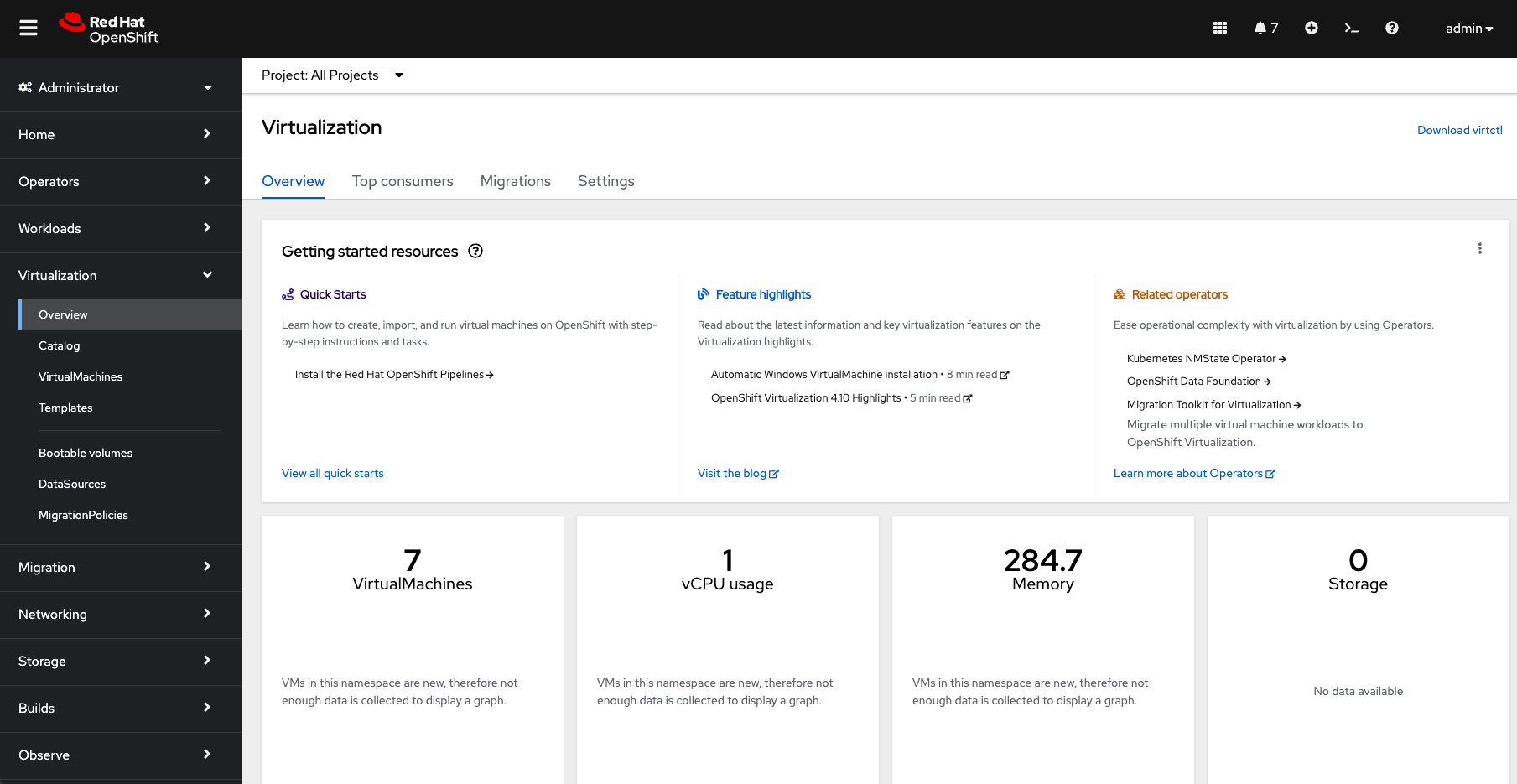 create overview 413