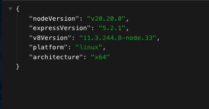 Production App Response