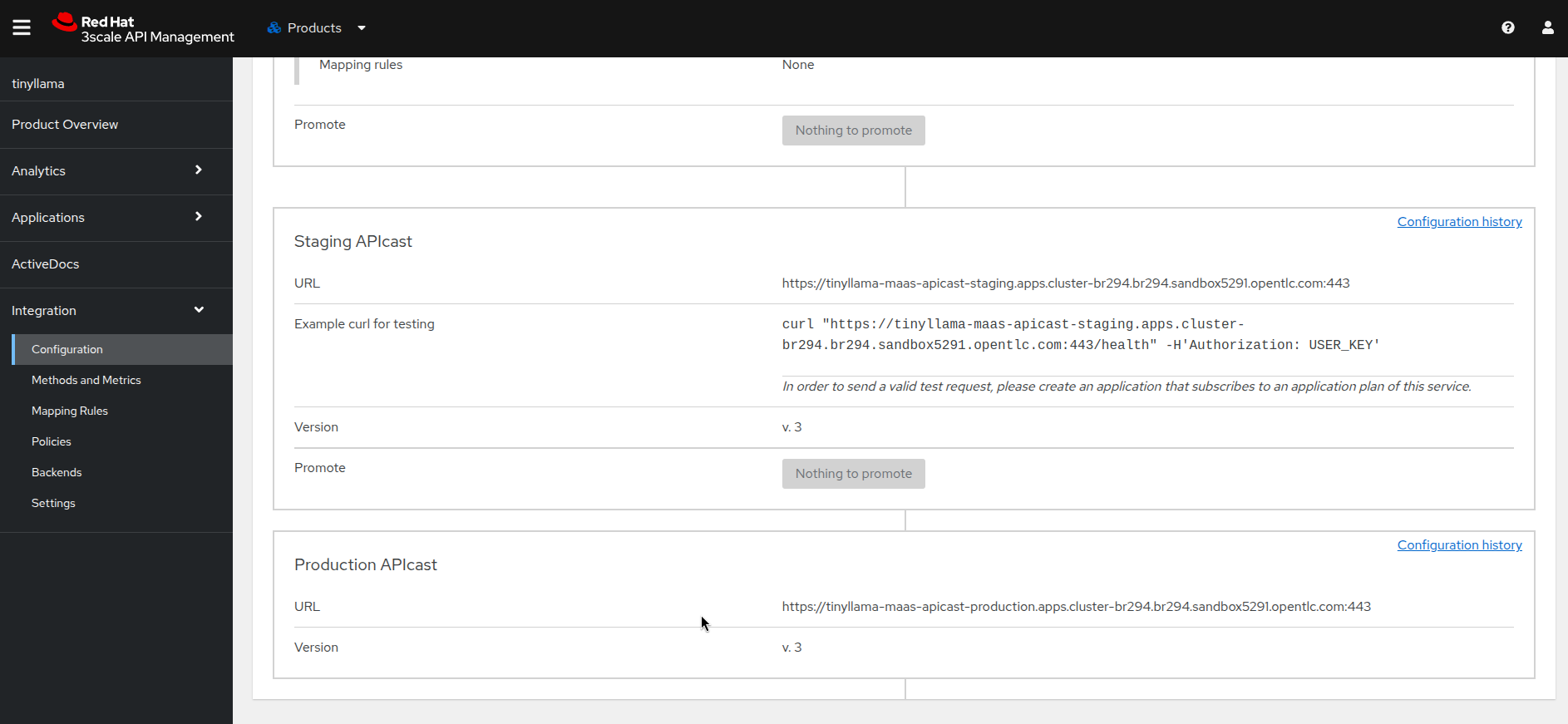 03 3scale tinyllama proxyconfig applied