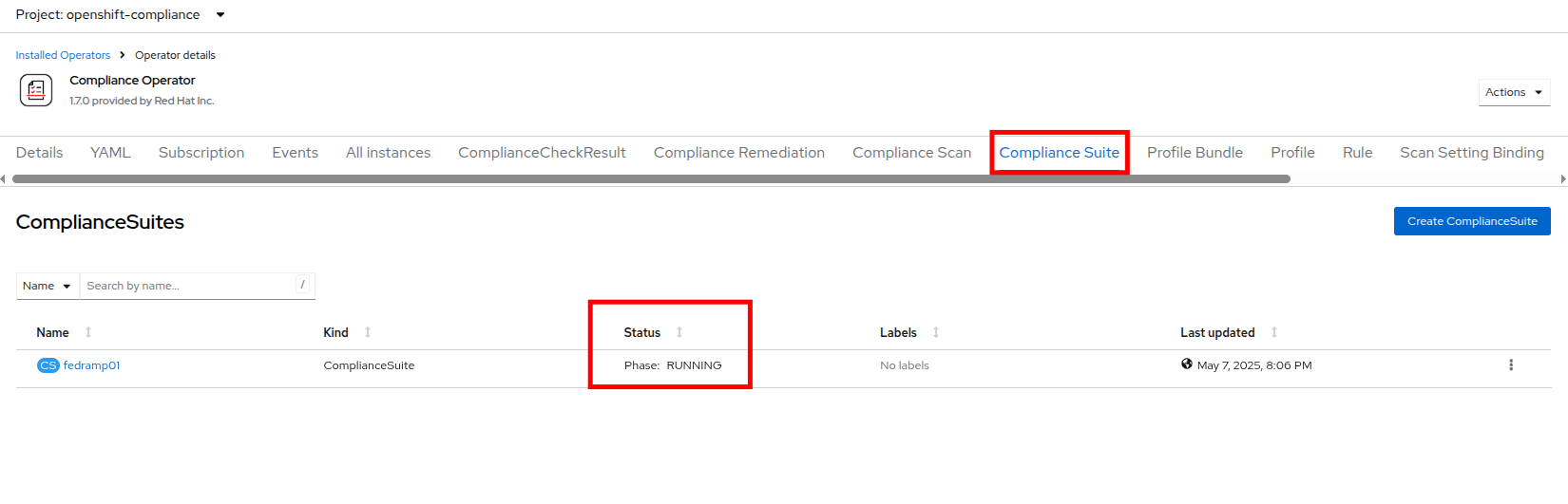 11 compliance suite