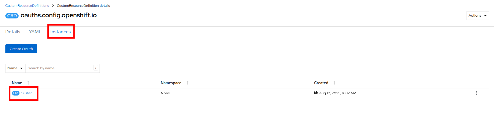 31 oauth instances