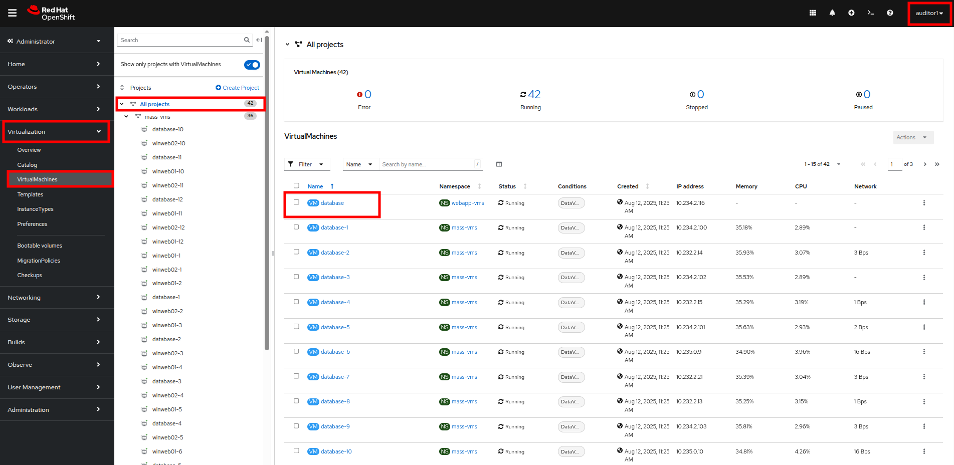 41 auditor1 vm view