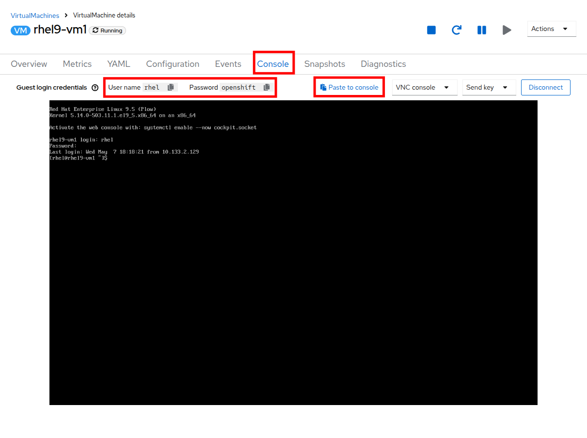 02 login vm