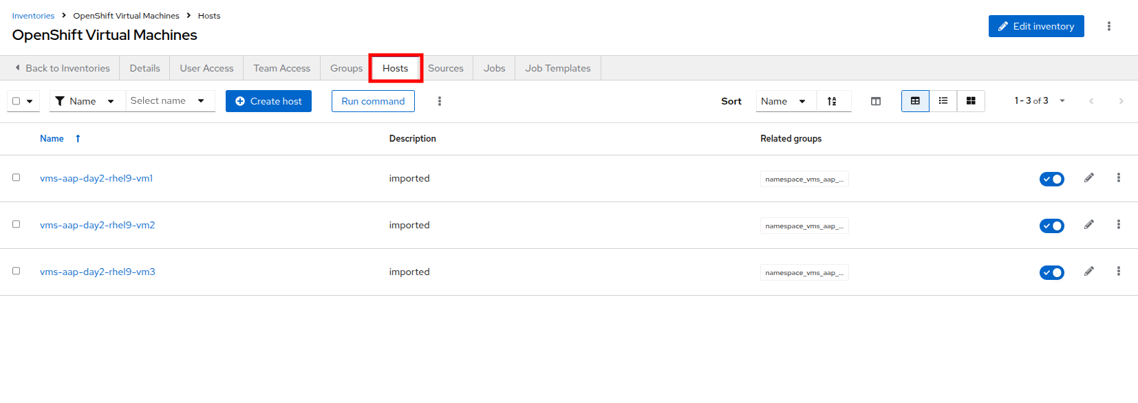 10 verify hosts