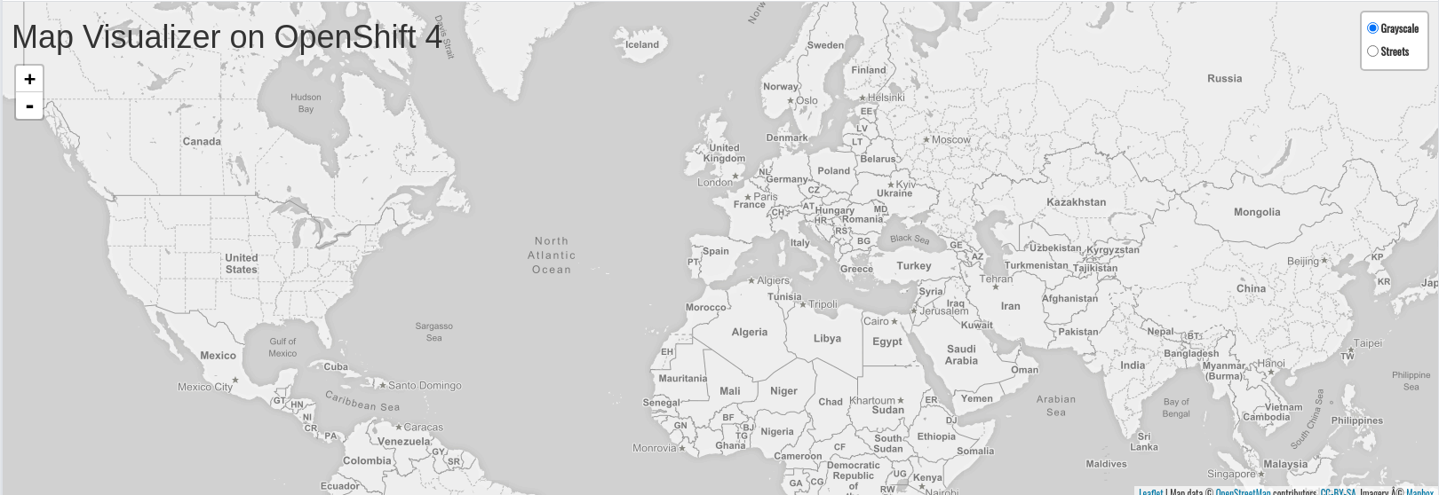 parksmap route empty map