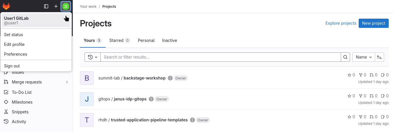 gitlab ui