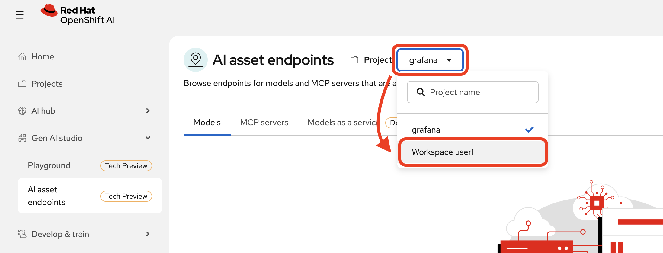 aiassets changeproject