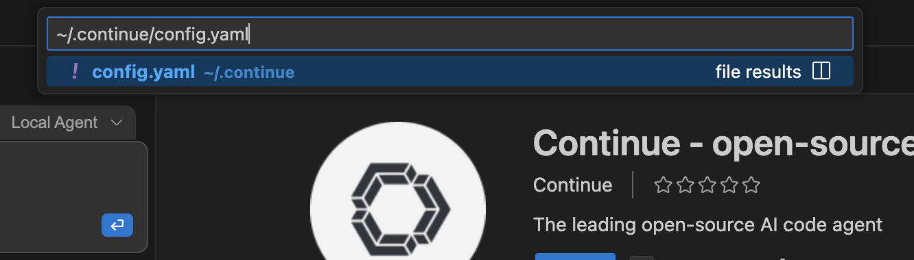 vscode search config