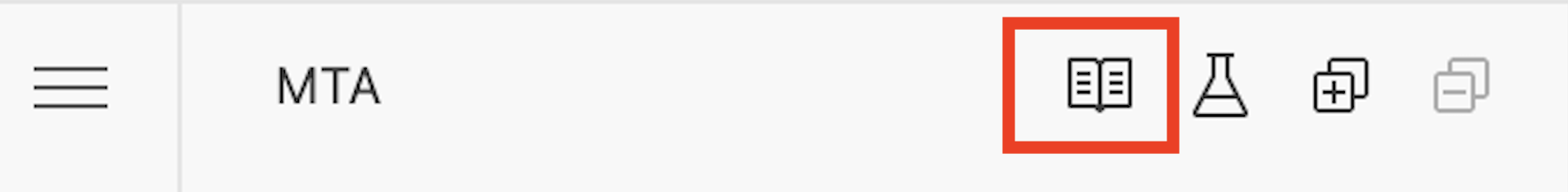 Open Analysis Pane Icon Open Analysis Pane Icon
