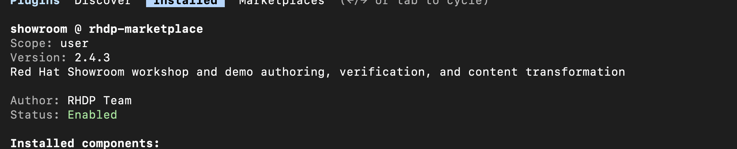 Updated version confirmation
