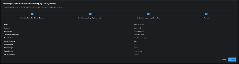 tekton dev 4