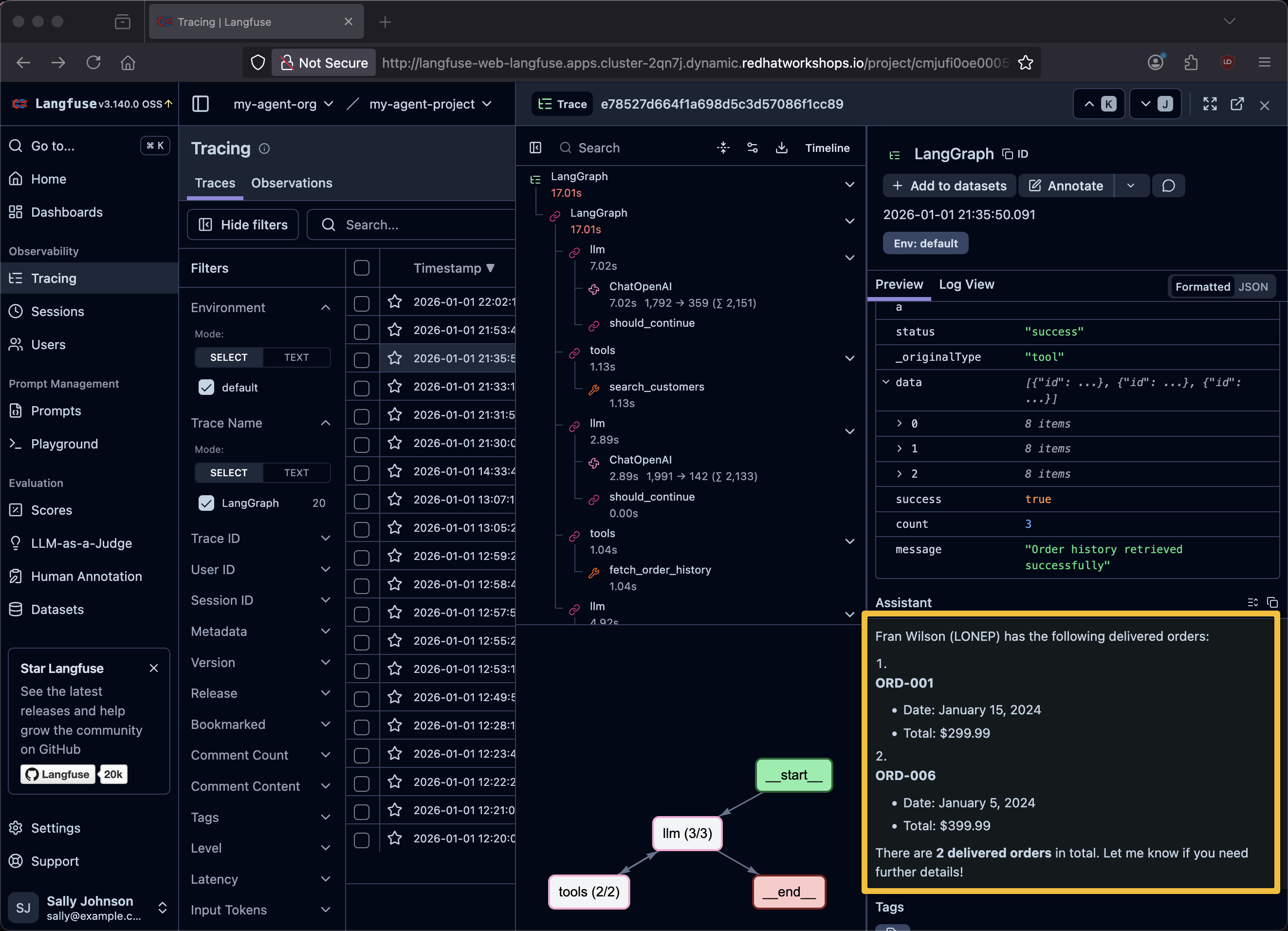 langfuse fran wilson delivered orders 1