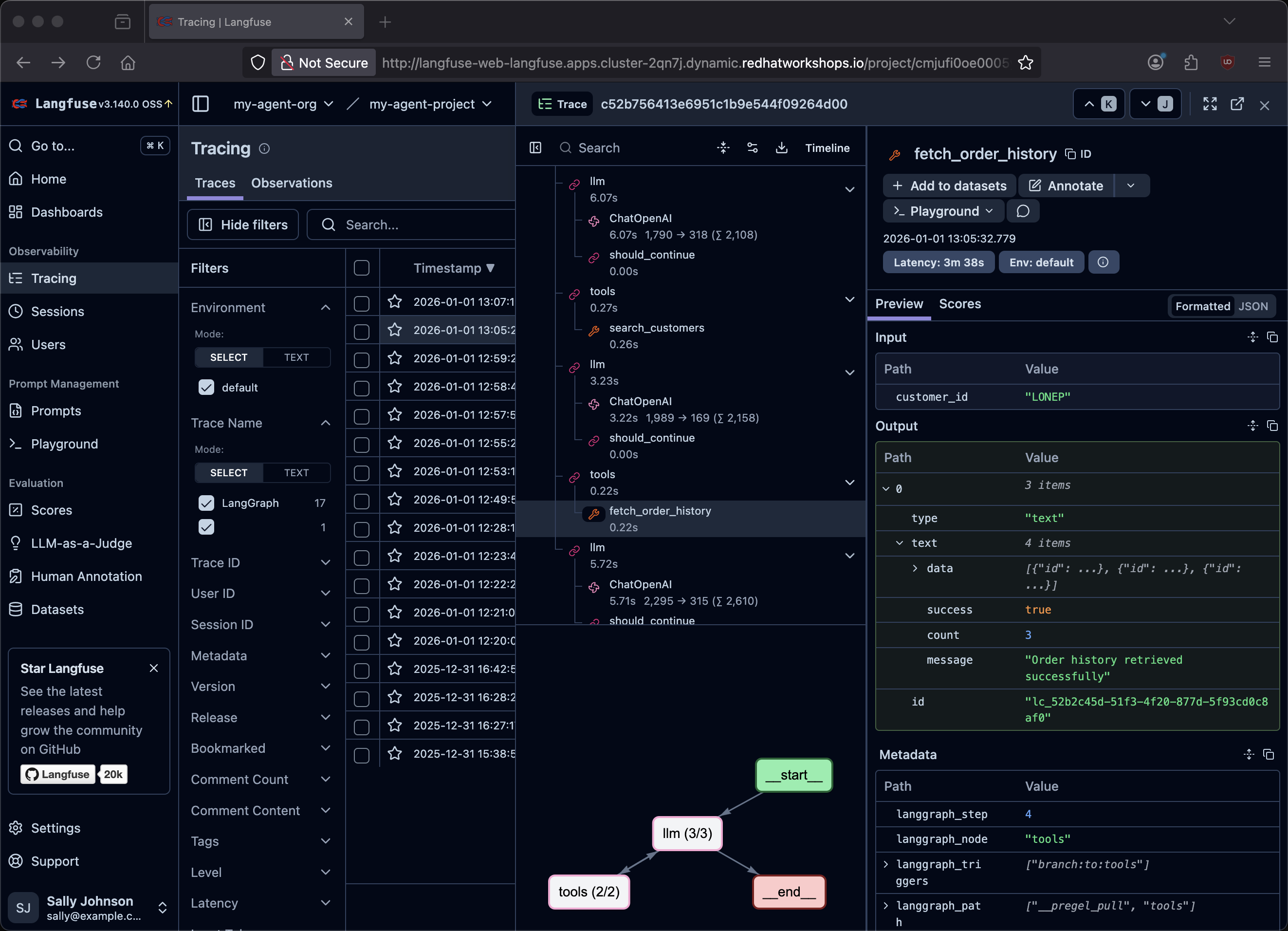 langfuse fran wilson