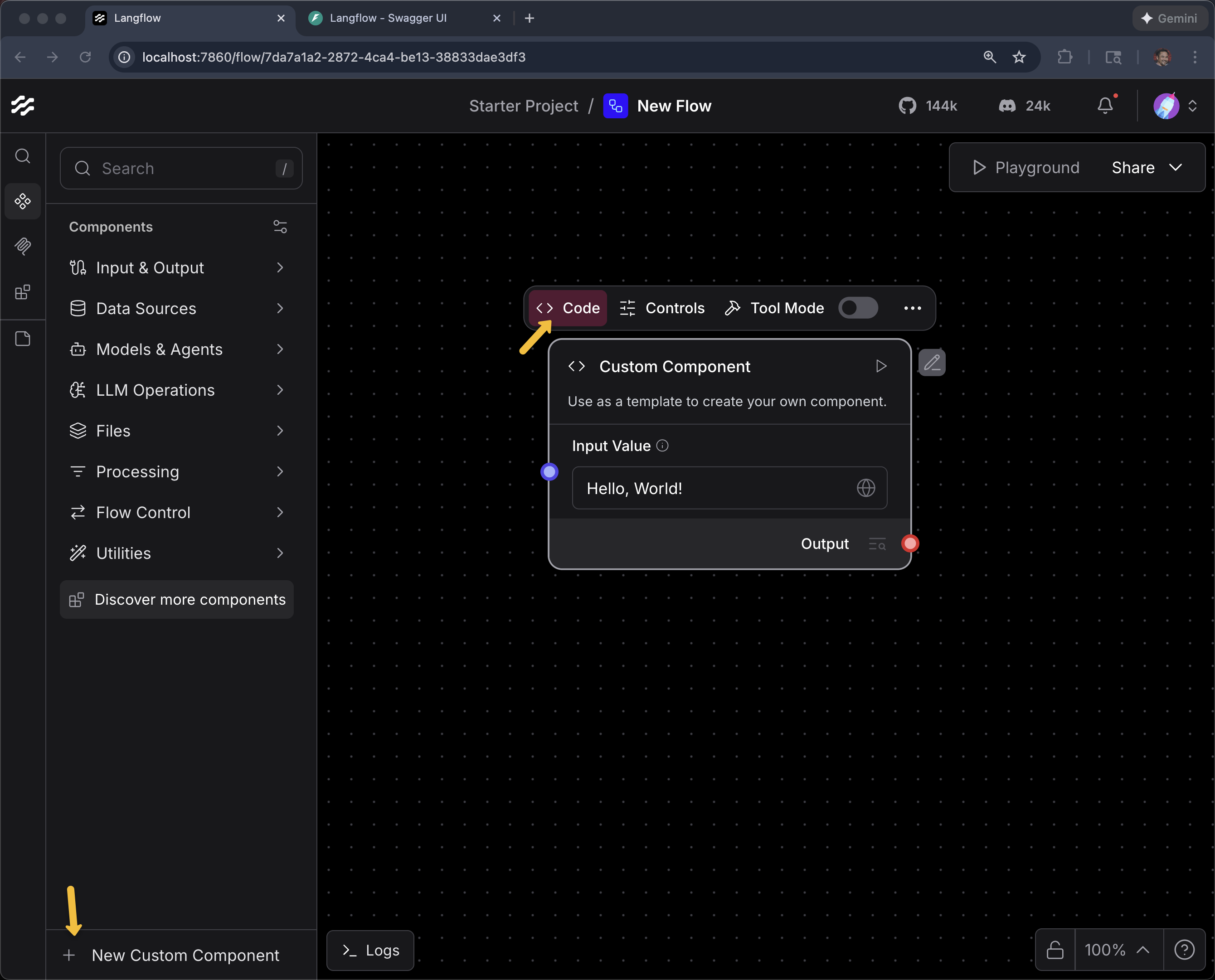 vllm custom component 1