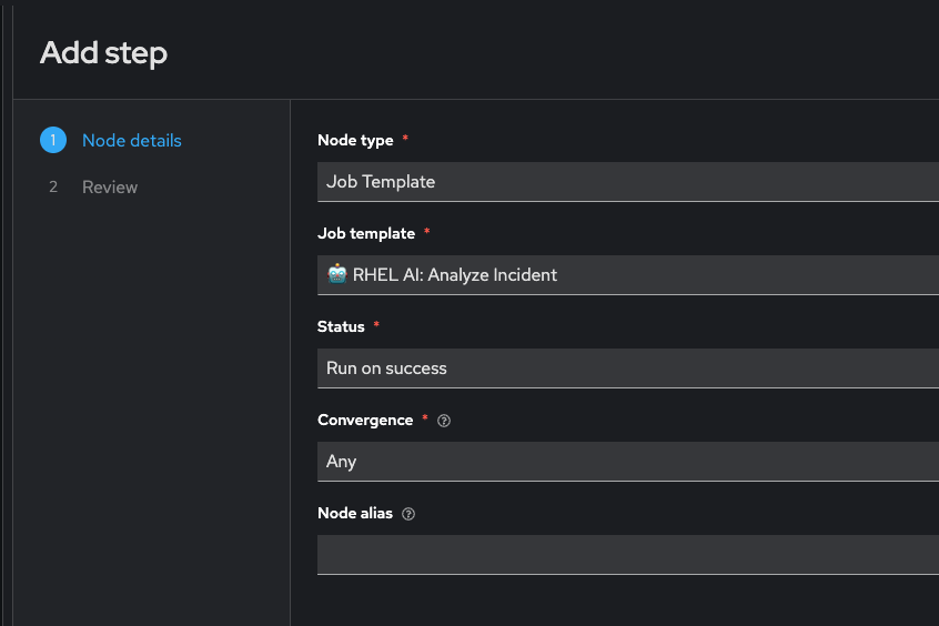 Add RHEL AI Step