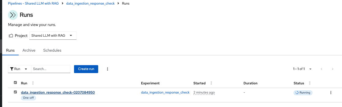 run check main ui