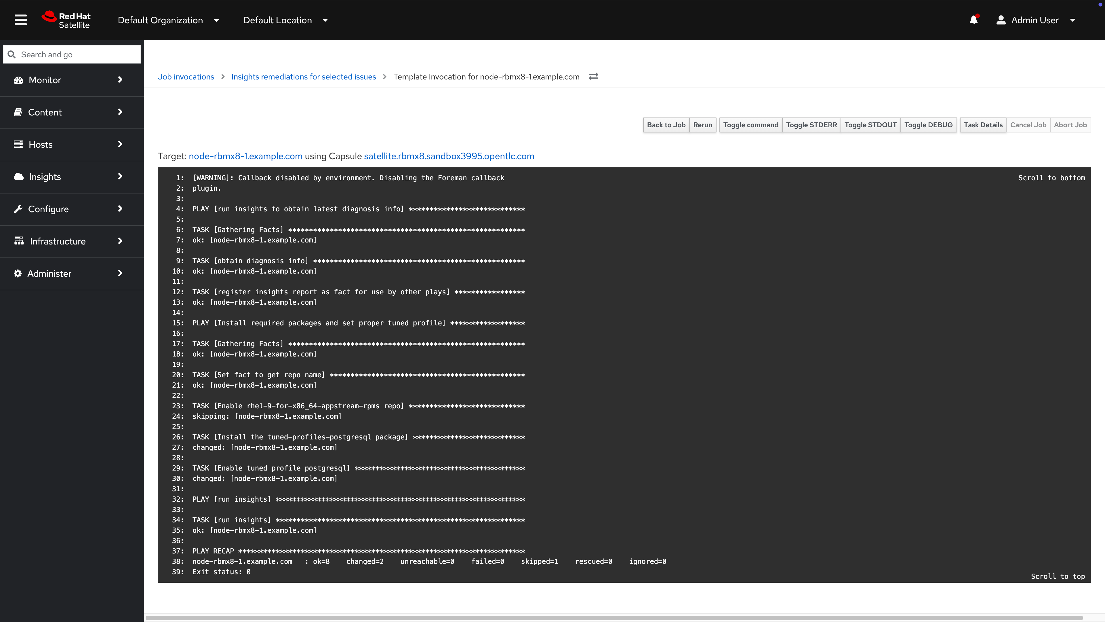 Sat Insights Connected JobDetails