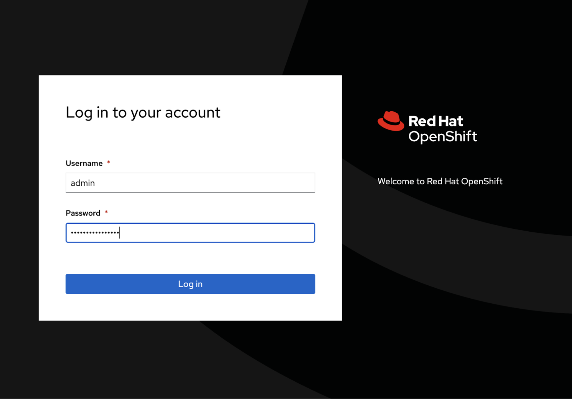 OpenShift Login