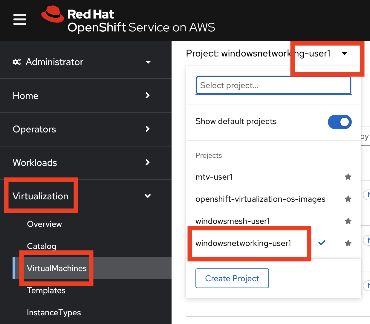 Virtualization VirtualMachines