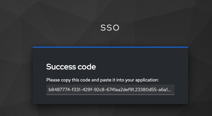 Gitsign Verification Code Screen