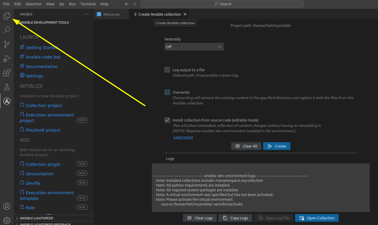VS Code Explorer icon