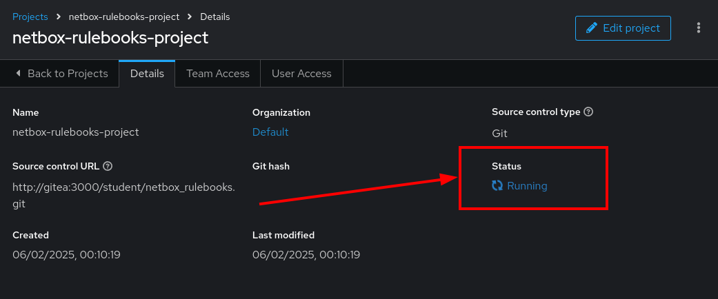 Project Status Completed