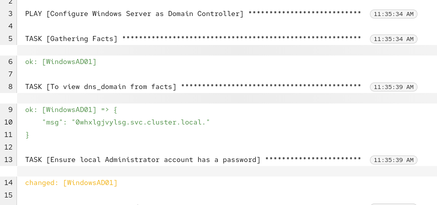 Domain Configuration Process