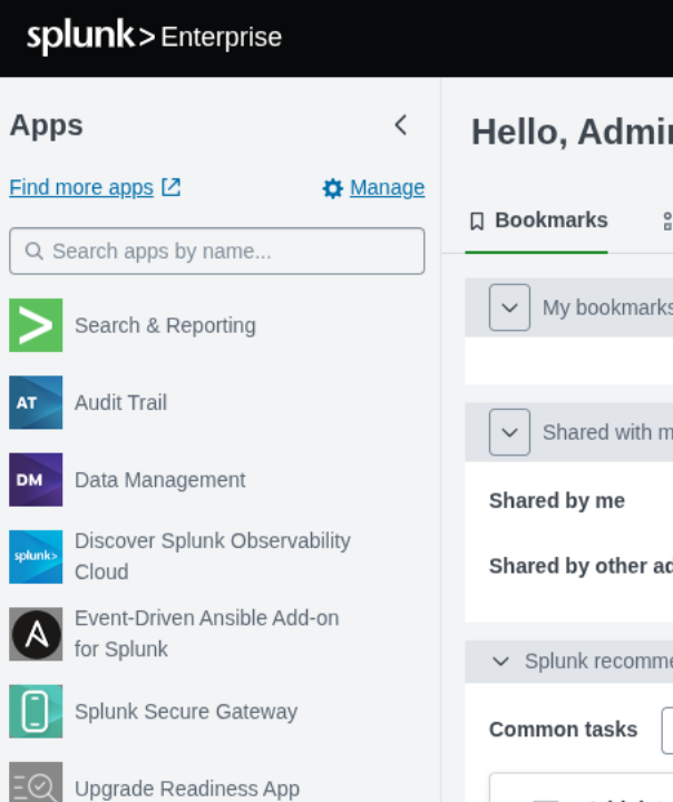 Splunk Search & Reporting