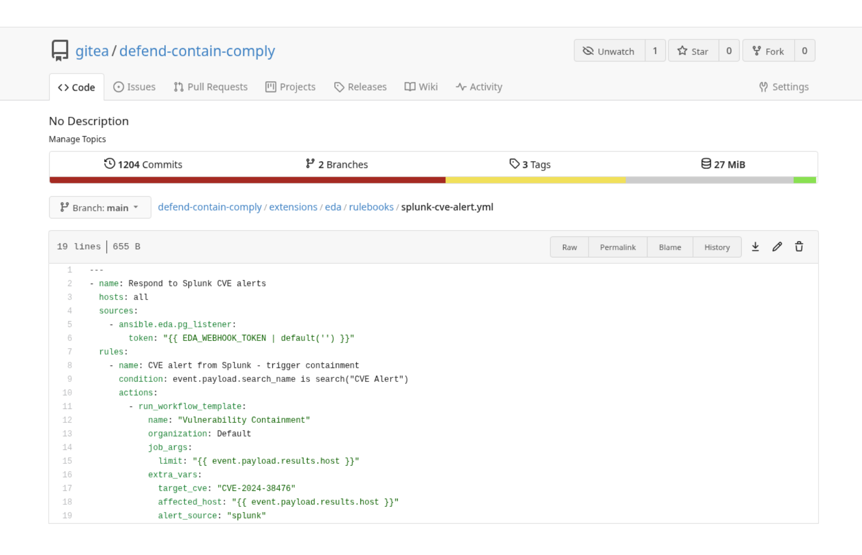 Gitea Repository