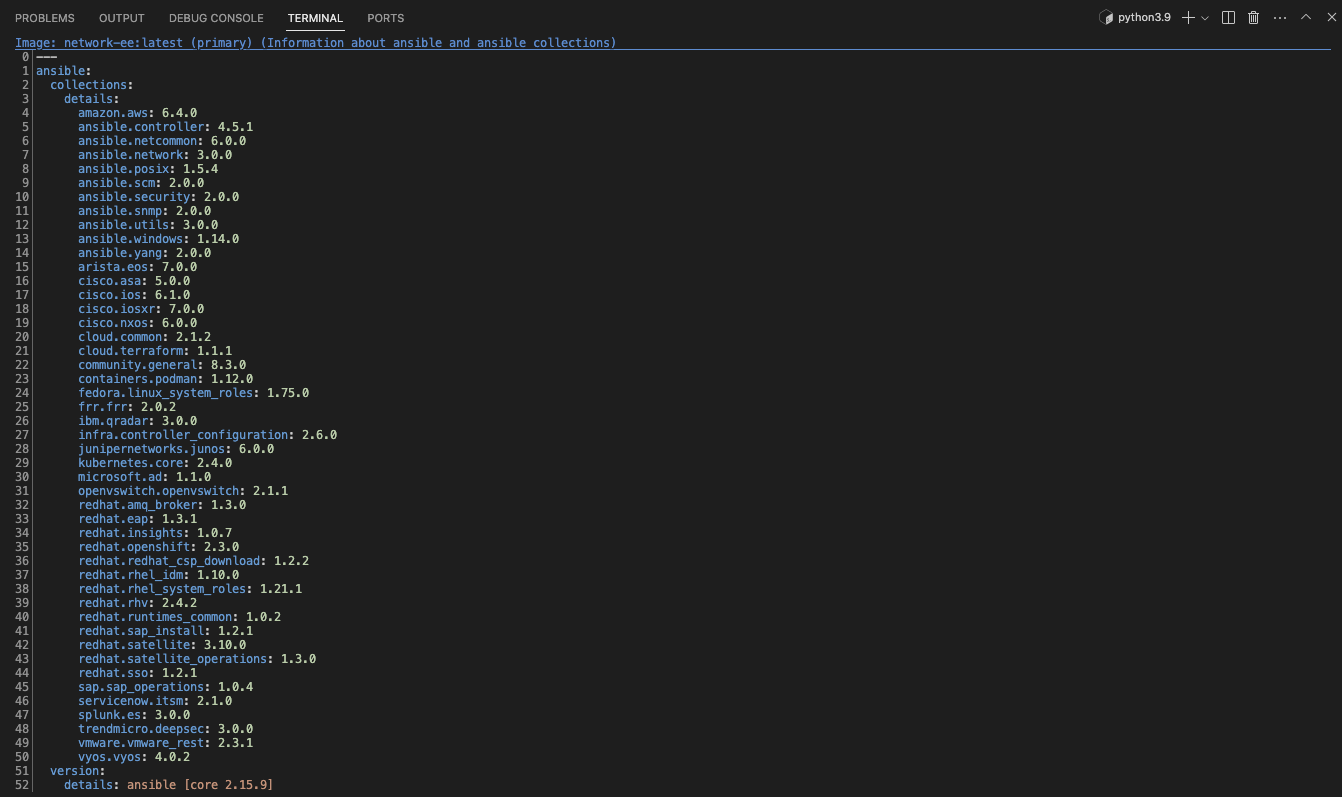 EE collections info